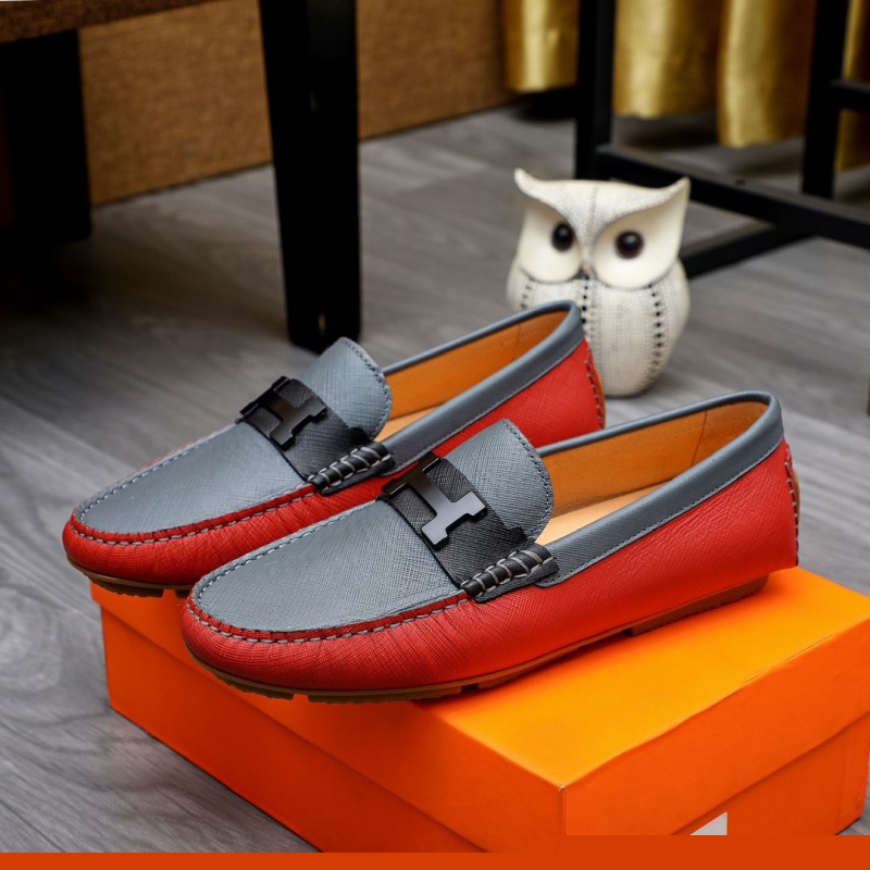 H**mes leather shoes